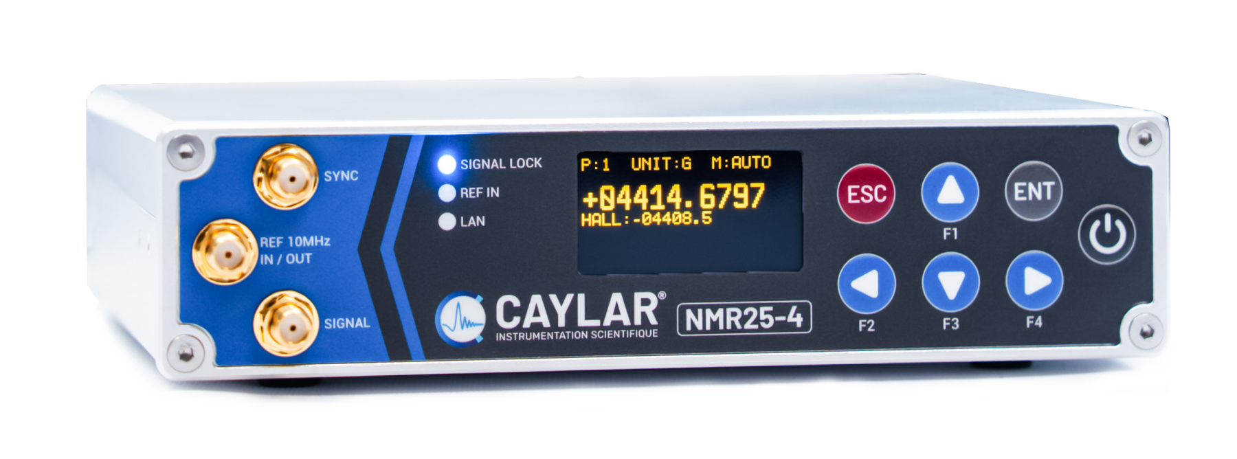 Teslamètre NMR25-4 - 100Hz - 4 Channels